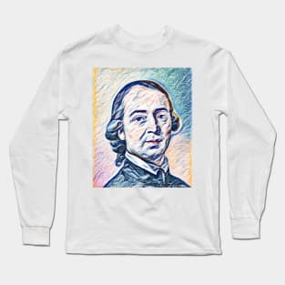 Johann Gottfried Herder Portrait | Johann Gottfried Herder Artwork 12 Long Sleeve T-Shirt